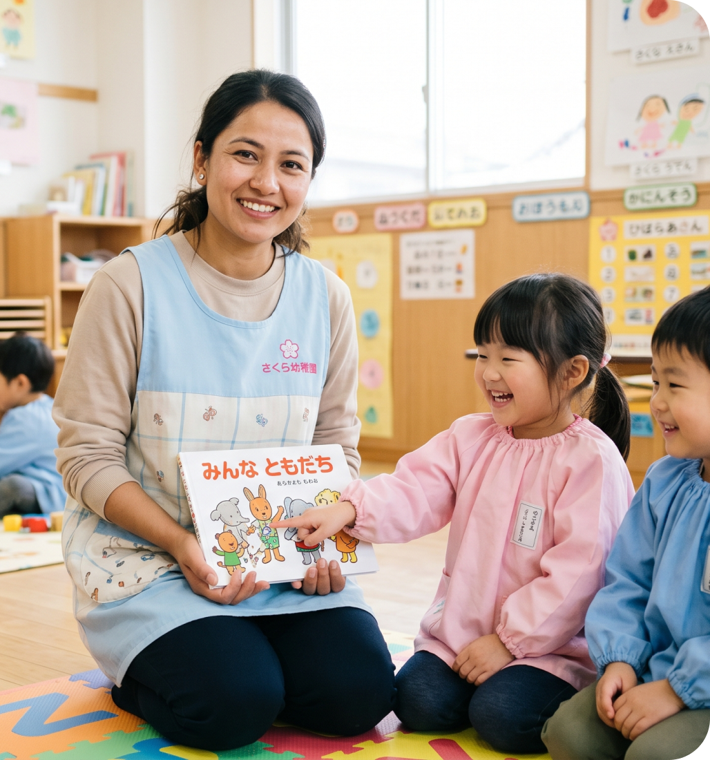 幼稚園の先生